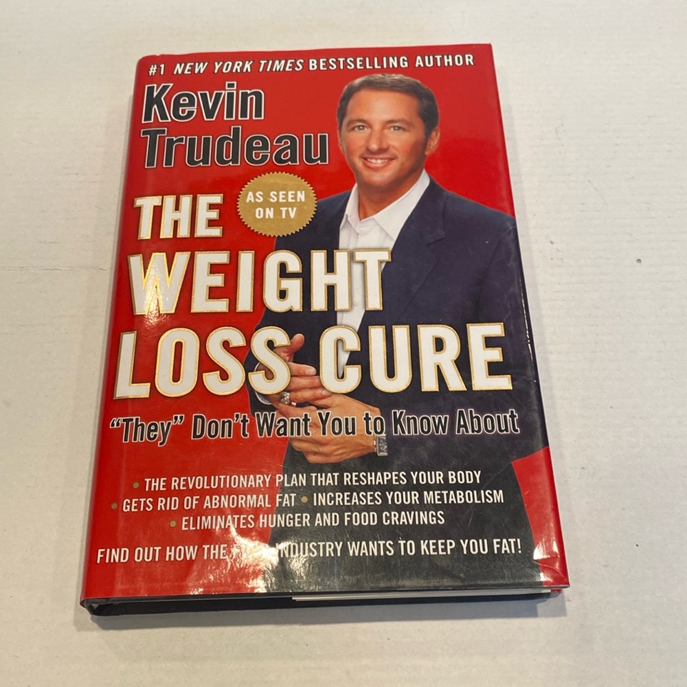 “The Weight Loss Cute” by Kevin Trudeau, Hardcover with Dust Jacket